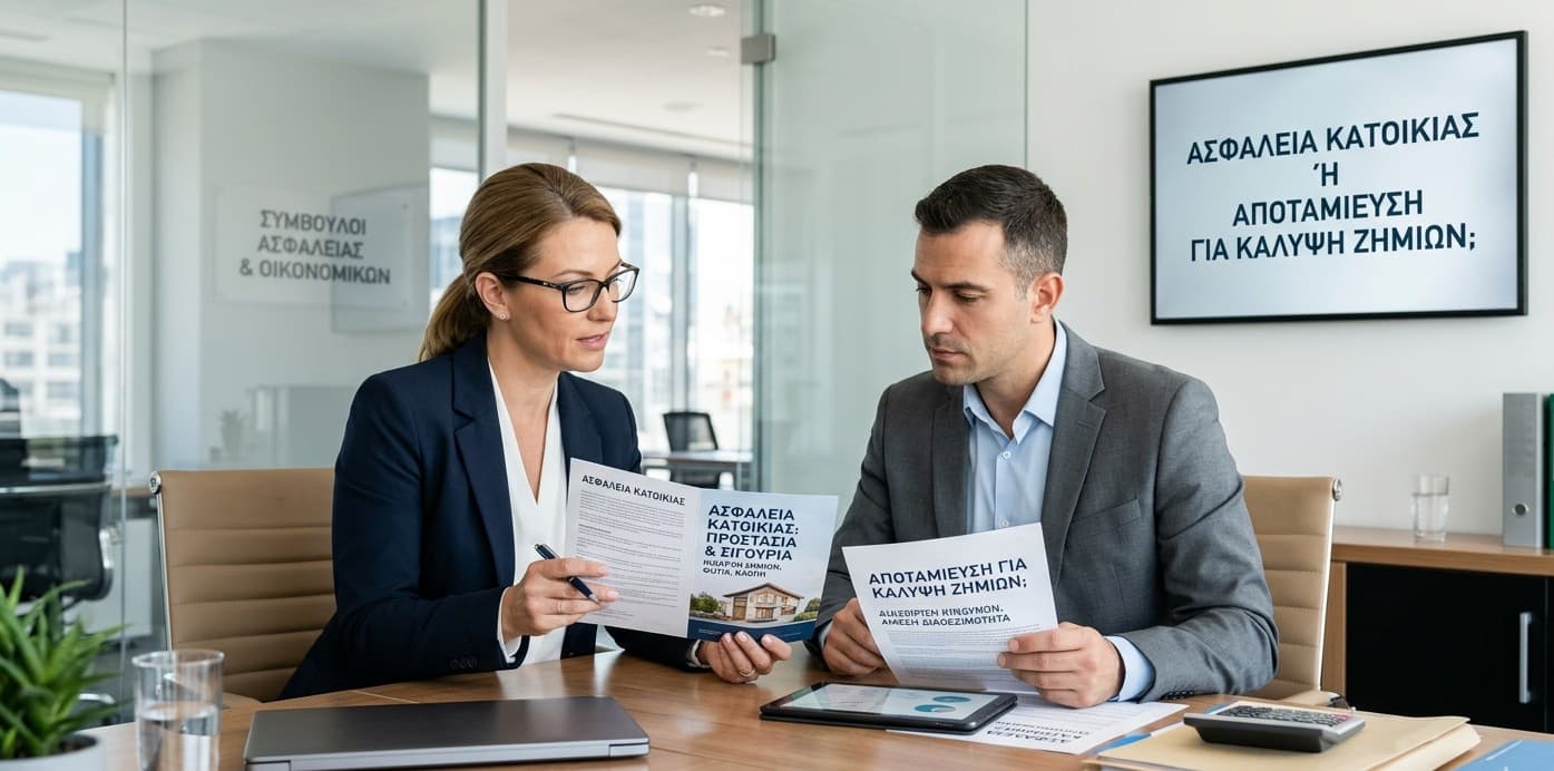 Ασφάλεια Κατοικίας ή Αποταμίευση για Ζημιές; Τι Συμφέρει Πραγματικά;