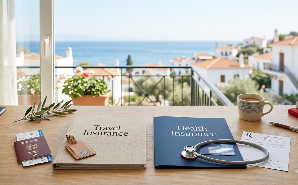 Travel Insurance vs Health Insurance in Greece: What Foreign Residents Should Know